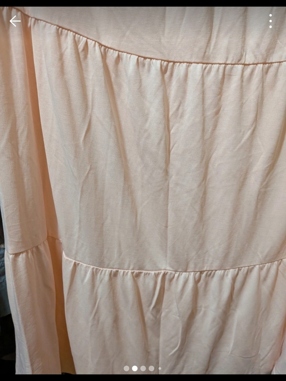 Crosby Tiered Pink Maxi Skirt NWT